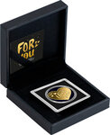 Pièce de monnaie en Or 3000 Francs g 0.031 (1/1000 oz) Millésime 2023 Gold Gift I LOVE YOU 1/1000