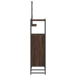 vidaXL Ensemble d'armoires de salle de bain 3 Pièces chêne marron