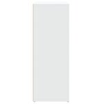 vidaXL Buffet blanc 60x31x84 cm bois d'ingénierie
