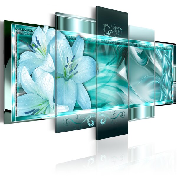 Tableau - rêve azur l x h en cm 200x100