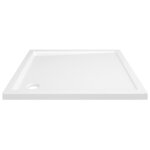 vidaXL Receveur de douche carré ABS 90x90 cm