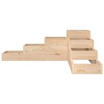 vidaXL Jardinière 4 niveaux 106x104 5x36 cm bois de pin massif