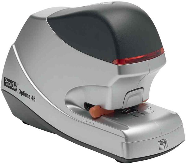 Rexel Agrafeuse électrique Optima 45, argent RAPID