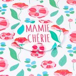 Carte Fête Des Grands-mères Avec Son Magnet Mamie Chérie - Enveloppe Incluse - Draeger paris