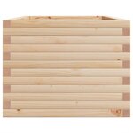 vidaXL Jardinière 90x60x46 cm bois de pin massif