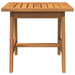vidaXL Table d'appoint 45x45x40 cm en bois d'acacia