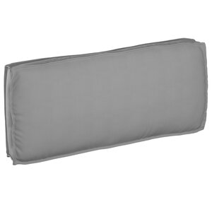 vidaXL Coussin de palette pour siège / dossier Gris 120x50x12 cm Tissu Oxford