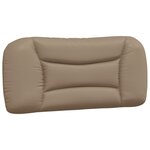 vidaXL Cadre de lit sans matelas cappuccino 80x200 cm similicuir