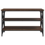 vidaXL Meuble TV Chêne marron 80x40x50 cm Bois d'ingénierie