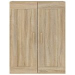 vidaXL Armoire murale chêne sonoma 69 5x32 5x90 cm bois ingénierie