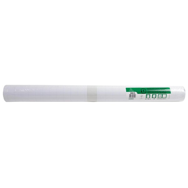 Recharge Papier Pour Tableaux De Conférence - 20 Feuilles Microperforées Premium - Impression Recto Quadrillé / Verso Uni - Livrées En Rouleaux - Blanc - X 5 - Exacompta