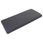 Germania Coussin de siège 35x95x6 cm Anthracite