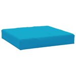 vidaXL Coussins de palette lot de 2 bleu clair tissu oxford