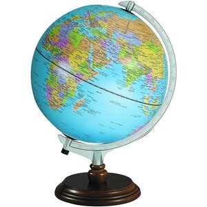 Globe physique et politique lumineux 'Constellation' Ø 30 cm SIGN