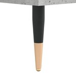 vidaXL Meuble TV gris béton 103 5x30x50 cm bois d'ingénierie