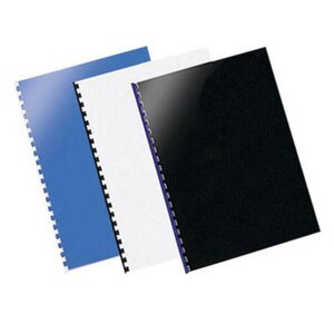 Couvertures de reliure, A4, Carton, Blanc brillant (paquet 100 unités)