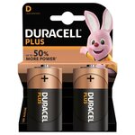 Pile alcaline D / LR20 Plus - Lot de 2 (boîte 2 unités)