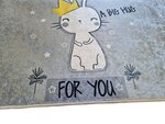 Tapis enfant Calin 100 x 160 cm - Gris