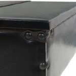 vidaXL Table basse MDF et bois de sapin 110x55x43 cm