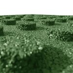 vidaXL Carreaux de protection antichoc 24Pièces Caoutchouc 50x50x3cm Vert