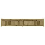 vidaXL Jardinière 180x31x31 cm bois de pin imprégné