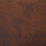 vidaXL Banc avec compartiment de rangement 116 cm Marron Similicuir