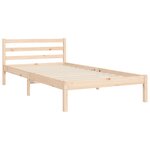 vidaXL Cadre de lit sans matelas 90x200 cm bois de pin massif