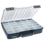 Mallette de rangement avec 25 inserts carrylite 80 5x10 raaco 136327