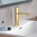 SCHÜTTE Mitigeur de lavabo NEW YORK doré mat