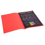 Paquet De 100 Sous-chemises Rock''s 80 - 22x31cm - Rouge - Exacompta