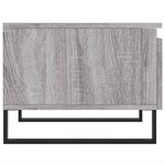 vidaXL Tables basses 2 Pièces sonoma gris 50x46x35 cm bois d'ingénierie