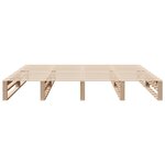 vidaXL Cadre de lit sans matelas 180x200 cm bois massif de pin