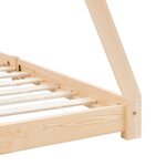 vidaXL Cadre de lit d'enfant Bois de pin massif 90 x 200 cm