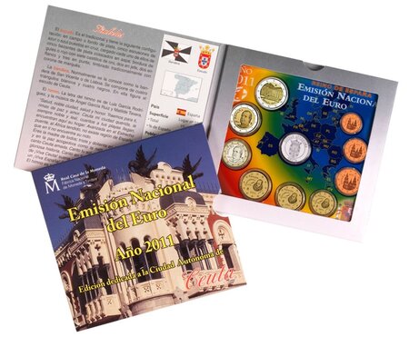 Coffret série euro BU Espagne 2011 - Ceuta