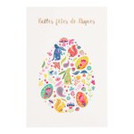 Carte De Pâques - Animaux De La Forêt - Draeger paris