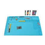 Velleman tapis de soudure en silicone 55x35 cm