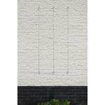 Nature Ensemble de treillis métallique pour plantes grimpantes 6040760