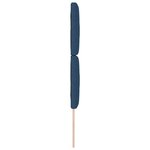 Tête de lit LED vidaXL Design Blocs en Diamant Bleu 80 cm Tissu