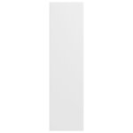vidaXL Bibliothèque/Meuble TV Blanc 36x30x143 cm Bois d'ingénierie