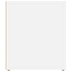 vidaXL Meuble TV Blanc 100x35x40 cm Bois d'ingénierie