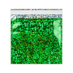 Lot de 50 sachet alu holographique vert 165x165 mm