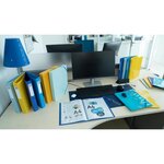 Boîte De Classement Polypropylène Recyclé Beeblue Dos 40mm - A4 - Bleu Marine - X 8 - Exacompta