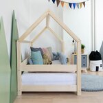 Lit cabane enfant TERY 90 x 180 bleu marine
