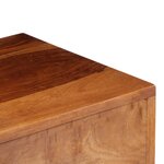 vidaXL Meuble TV 160x30x45 cm Bois de Sesham massif