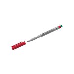 Marqueur cd m non permanent mulimark  rouge faber-castell