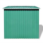 vidaXL Abri de jardin Métal Vert
