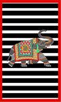 Tapis d'intérieur Gan 60 x 90 cm - Rouge