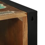 vidaXL Meuble Mural de Sdb 40x30x90 cm en Bois Massif de Récup'