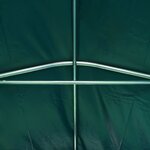 vidaXL Tente de garage PVC 2 4x3 6 m Vert