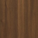 vidaXL Bibliothèque Chêne marron 86x25 5x140 cm Bois d'ingénierie